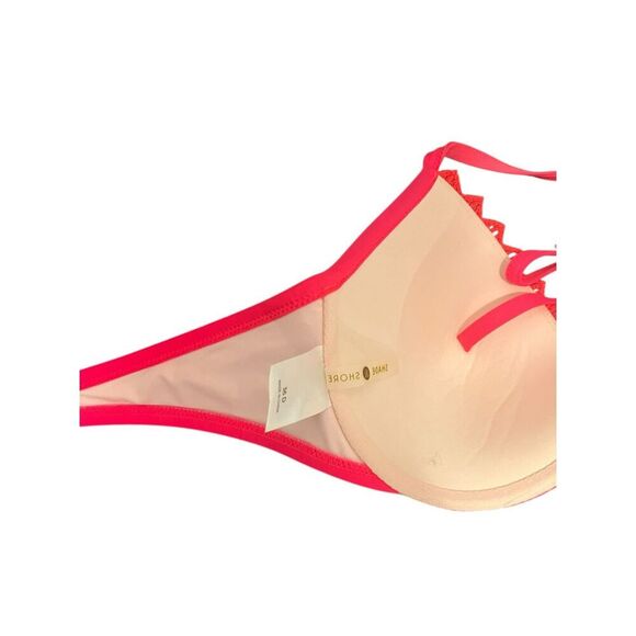 Shade & Shore Women’s Crochet Pink Bikini Top 36D - Picture 4 of 6